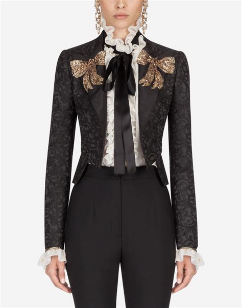 blazer dolce gabbana femme|dolce and gabbana blazer women's.